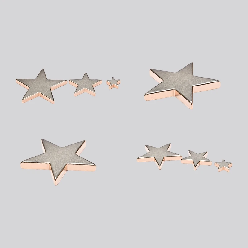 Imanes en forma de estrella